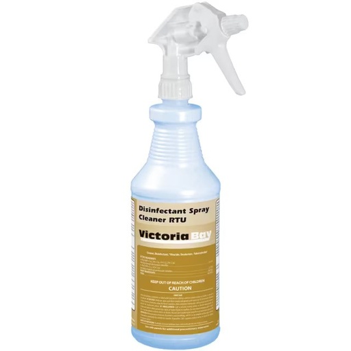 [C00177] Disinfectant Spray Cleaner RTU Victoria Bay 32 FLOZ (Case of 12)