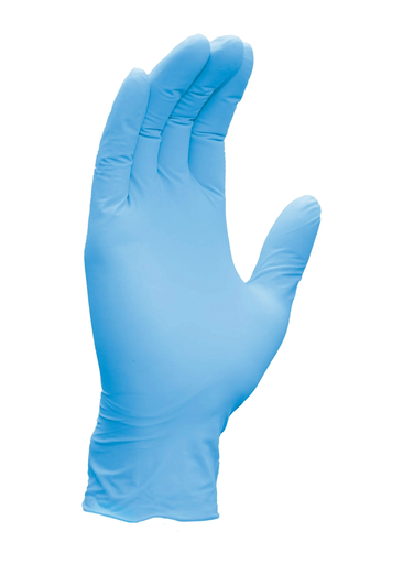 [294438] Ambitex 3 Mil Exam Grade Blue Nitrile Powder-Free Medium 100 Gloves Per Box