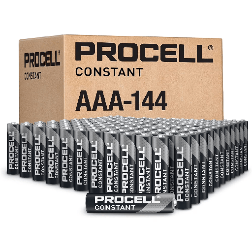 [LSB3455] PROCELL Constant AAA Long-Lasting Alkaline Batteries (144 Pack)