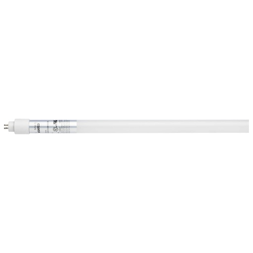 [S11653] Satco 12 Watt 2 Foot T5 LED; CCT Selectable; G5 Base; Type B; Ballast Bypass; Single or Double Ended Wiring; White Finish; 120-277 Volt