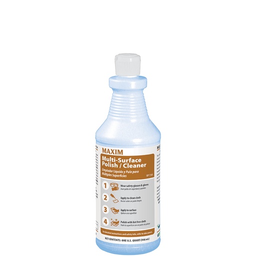 [073000-12] Maxim Multi-Surface Polish/Cleaner (12/1 qt-Case)