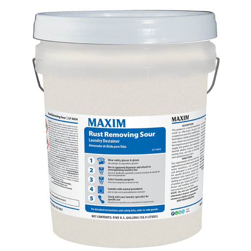 [440400] Maxim Rust Removing Sour Laundry Destainer (5 gal)