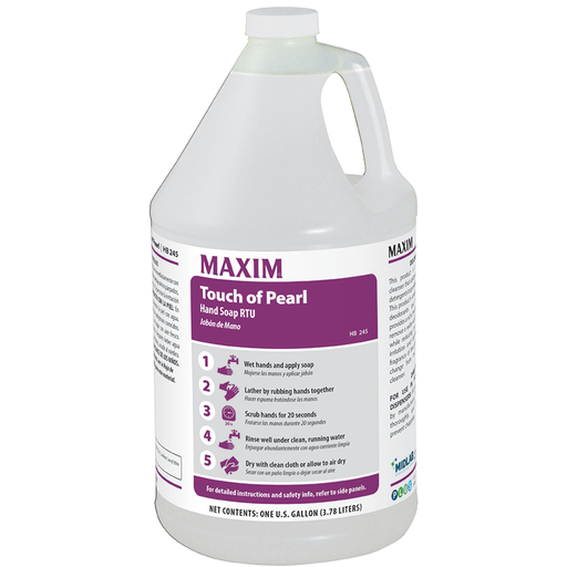 [024500-41] Maxim Touch of Pearl Hand Soap RTU (4/1 gal-Case)