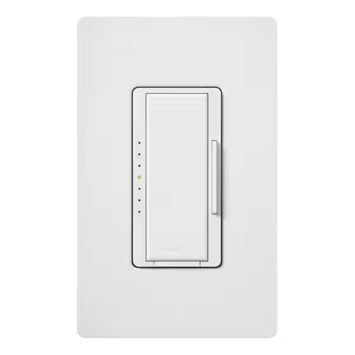 [MA-PRO-WH] LUTRON Maestro PRO LED+ Tap Dimmer Switch for 250W LED, 500W ELV, 400W MLV, Single Pole/Multi-Location, White