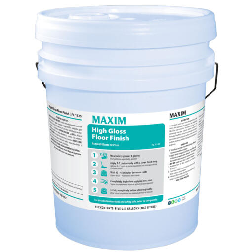[132500] Maxim High Gloss Floor Finish 5 gal