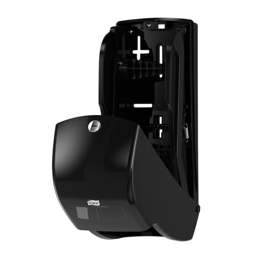 [555628] Tork Twin Toilet Paper Dispenser Black T26