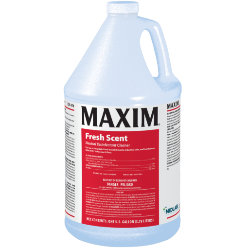 [047400-41] Maxim Fresh Scent Neutral Disinfectant Cleaner (4 Gal/Case)