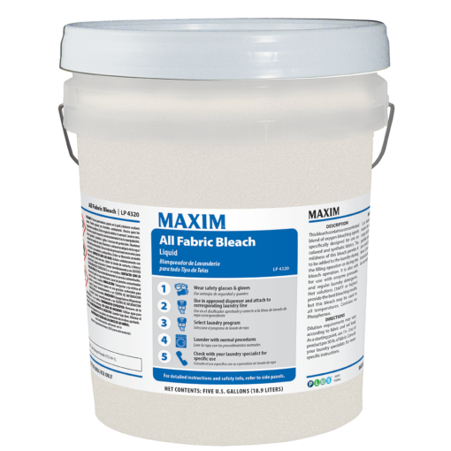 [432000-05] Maxim All Fabric Bleach 5 gal