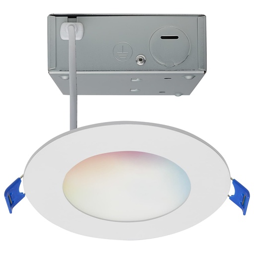 [S11636] Satco 8WLED/DW/4/RGBTW/RND/WH