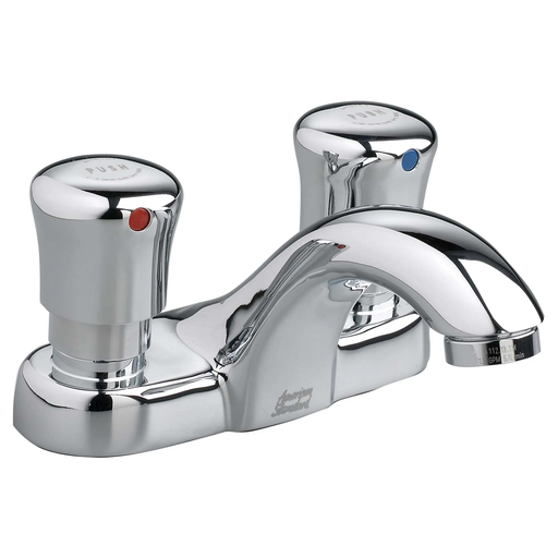[1340225.002] Metering 4-Inch Centerset 2-Handle Faucet 1.0 gpm/3.8 Lpf