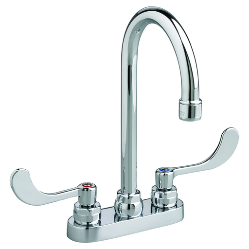 [7500175.002] American Standard Monterrey® 4-Inch Centerset Gooseneck Faucet With Wrist Blade Handles 0.5 gpm/1.9 Lpm