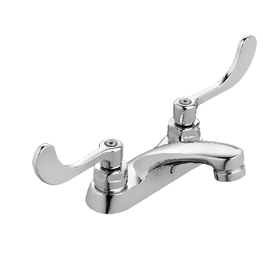 [5500175.002] American Standard Monterrey® 4-Inch Centerset Cast Faucet With Wrist Blade Handles 0.5 gpm/1.9 Lpm