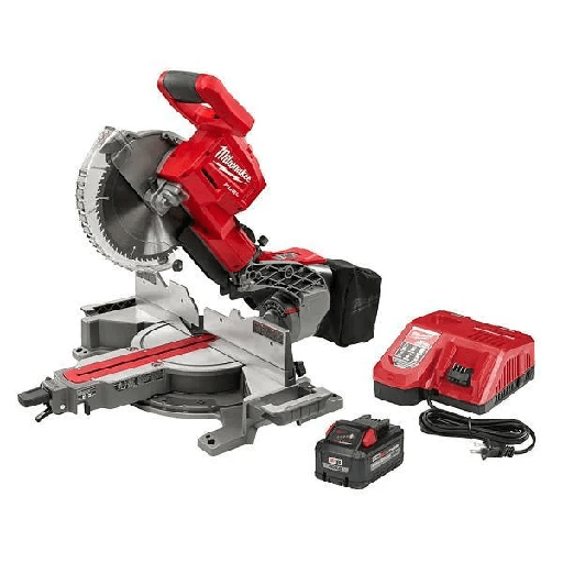 [2734-21] Milwaukee M18 Fuel 18v 10" Brushless Cordless Sliding Compound Miter Saw Kit