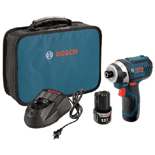 [PS41-2A] Bosch 1/4 In 12 Volt Max Li-Ion Cordless Impact Driver Kit