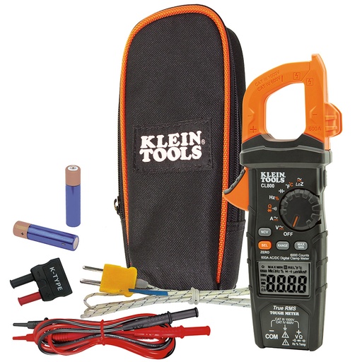 [CL800] Klein Tools Ac Auto-Range Trms Digital Clamp Meter