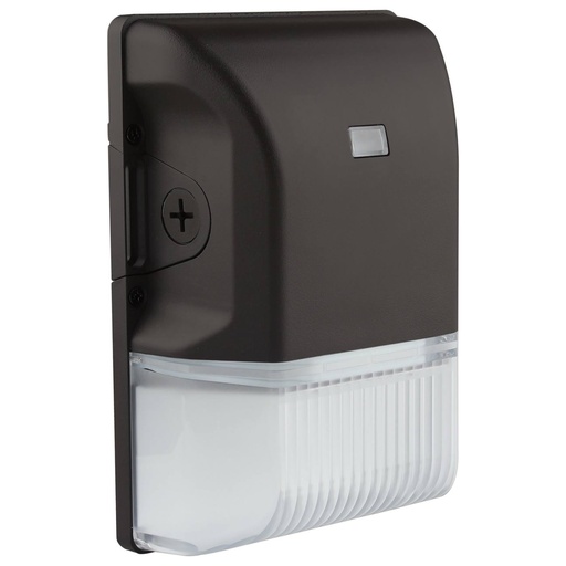 [65-747] SATCO LED Small Wall Pack 20W CCT Selectable 3K/4K/5K Black Finish 100-277V