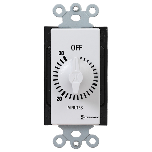 [FD30MWC] Intermatic 30 Minute 1-Gang Spring-Wound Time Switch (White)