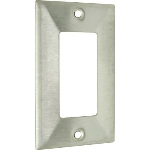 [SS26] Hubbell 1-Gang Stainless Steel Gfci Wall Plate