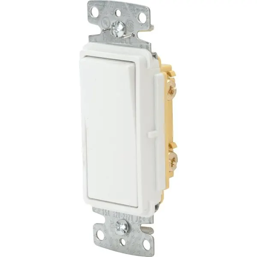 [RSD115W] Hubbell-Pro 15 Amp 2-Position Decorator/Rocker Switch