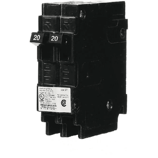 [Q2020NCU] Siemens 20 Amp Tandem Single Pole Type Qt Ncl-Circuit Breaker