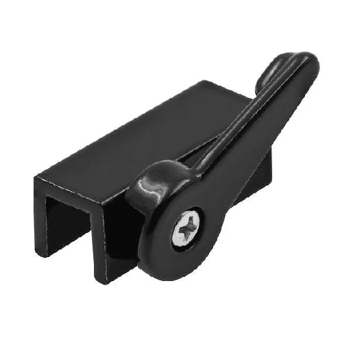 [U 98258] Prime-Line Sliding Window Lock, Cam Action, Black, Single Pack