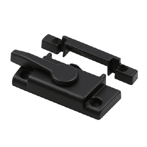 [F 25548] Prime-Line Diecast Window Sash Lock With Alignment Lugs, Cam Action, Matte Black