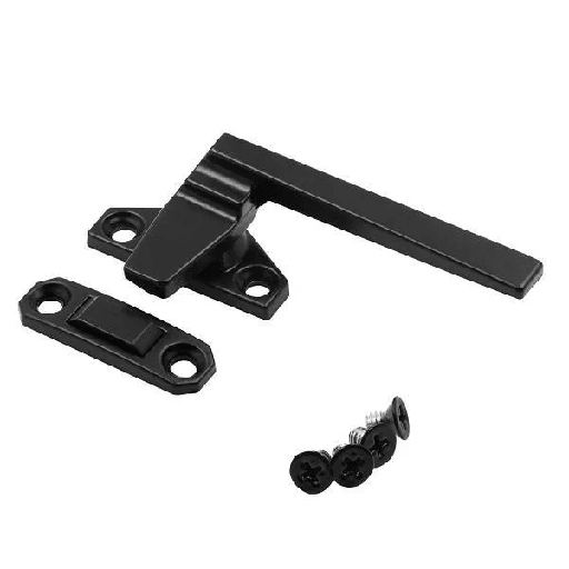 [H 38218] Prime-Line Casement Locking Handle With Offset Base, Right-Handed, Matte Black