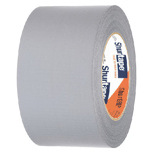 [105461] Shurtape Duct Tape, Silver, 60-1/8 yd L, 2-7/8 in W, PK16