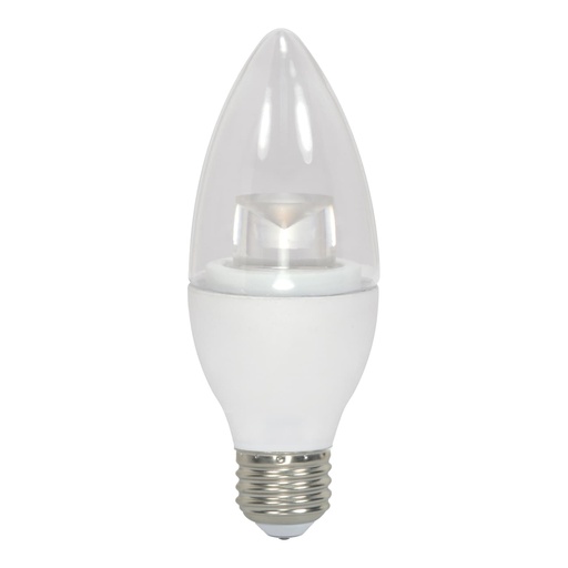 [S8953] SATCO 4.5 Watt B11 LED 3000K Medium base 120 Volt