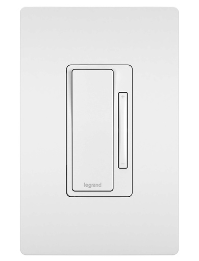 [HMRWCCV4] Legrand radiant 450W Multi-Location Remote Rocker Dimmer for LED/CFL/Halogen/Incandescent Bulbs, White