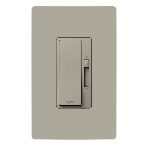 [RHL153PNI] Legrand radiant 150W Rocker Dimmer for LED/CFL/Halogen/Incandescent Bulbs, 3-Way/1-Pole, Nickel