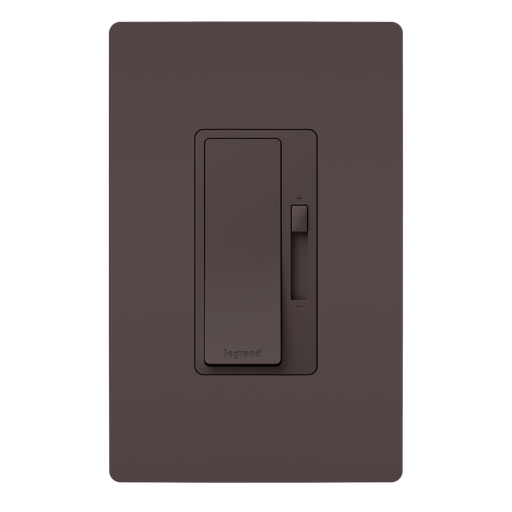 [RHL153P] Legrand radiant 150W Rocker Dimmer for LED/CFL/Halogen/Incandescent Bulbs, 3-Way/1-Pole, Brown