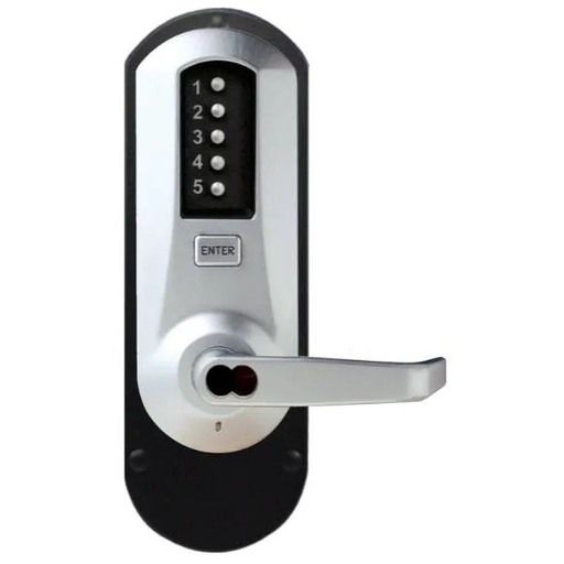 [5010CWL-26D-41] Dormakaba Exit Trim, Winston Lever, 6-Pin Lfic Prep, Less Core, Satin Chrome