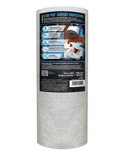 [89124] TRIMACO Stay Put Surface Protector 24 in. x 100 ft.