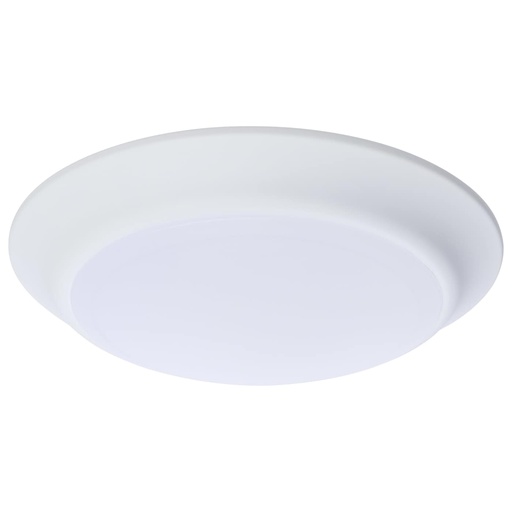 [62-1801R1] SATCO 7 Inch LED Disk Light 27K/3K/35K/4K/5K CCT Selectable White Finish