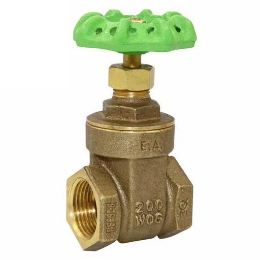 [LSP1404] MATCO Full Port Gate Valve, 3/4 Inch, Female Threaded, 200 psi WOG